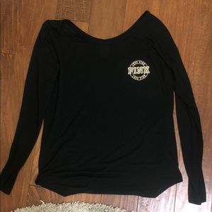 black vs pink shirt